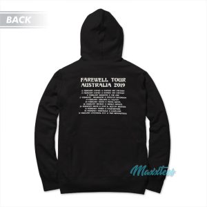 Phoebe Bridgers Metal Farewell Tour Australia Hoodie 2