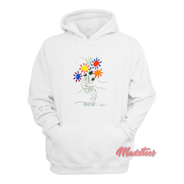 Picasso Bouquet of Flowers Hoodie