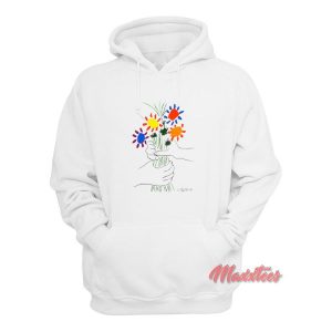 Picasso Bouquet of Flowers Hoodie 2