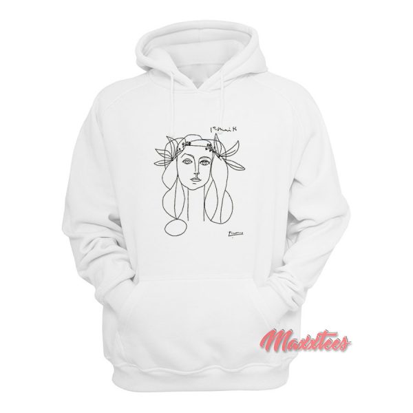 Picasso Head of a Woman Hoodie