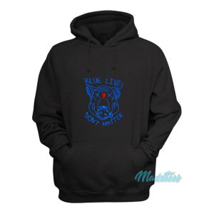 Pig Blue Lives Dont Matter Hoodie 1