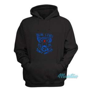 Pig Blue Lives Dont Matter Hoodie 2
