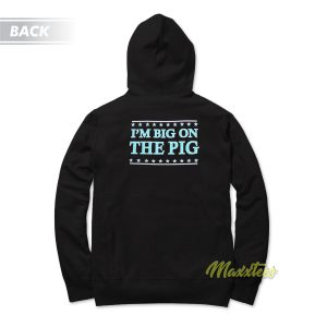 Piggly Wiggly Im Big On The Pig Vintage Hoodie 1