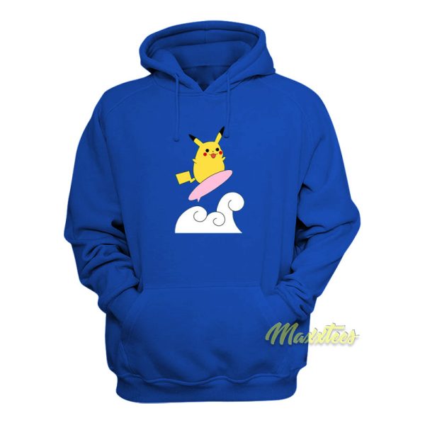 Pikachu Surfing Hoodie