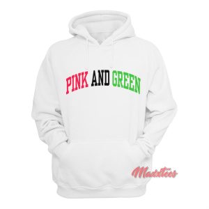 Pink And Green Hoodie 1