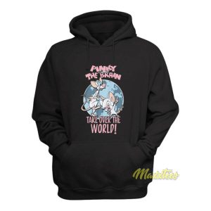Pinky and The Brain Take Over The World Hoodie 2