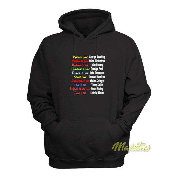 Pioneer Like George Raveling Motivate Like Nolan Hoodie