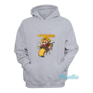 Pistol Pete Wyoming Cowboys Hoodie 1