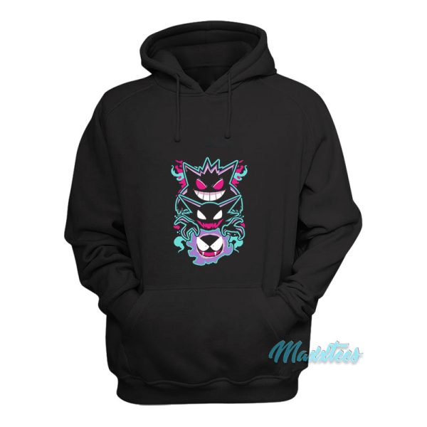 Pokemon Gengar Haunting Ghost Hoodie