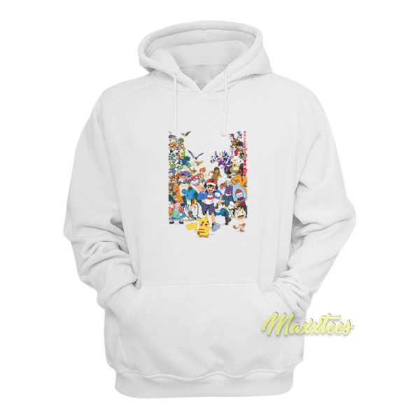 Pokemon Leaves Ash Ketchum Hoodie