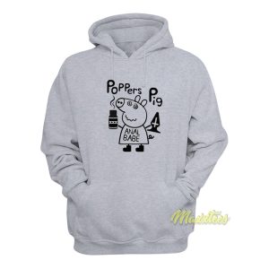 Poppers Pig Anal Babe Hoodie 1