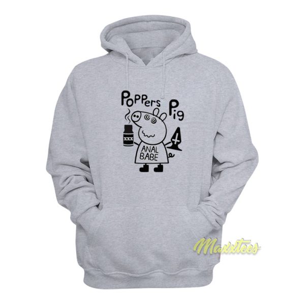 Poppers Pig Anal Babe Hoodie