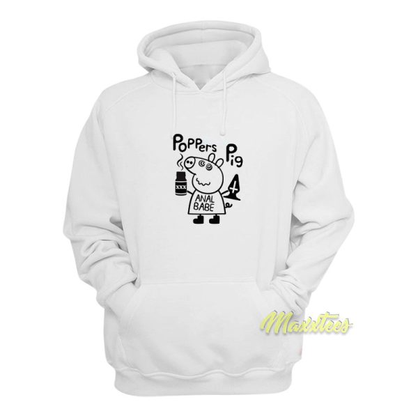 Poppers Pig Queer Gay BDSM Hoodie