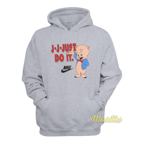 Porky Pig Just Do It Hoodie