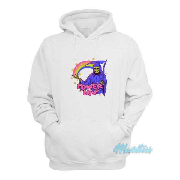 Power Nap Rainbow Grim Reaper Hoodie