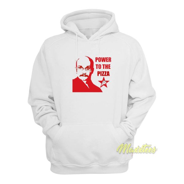 Power To The Pizza John Hoodie