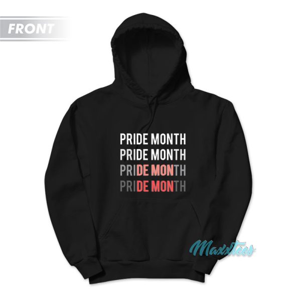 Pride Month Demon Be Gay Raise Hell Hoodie