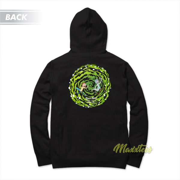 Primitive x Rick and Morty Nuevo Portal Skate Hoodie