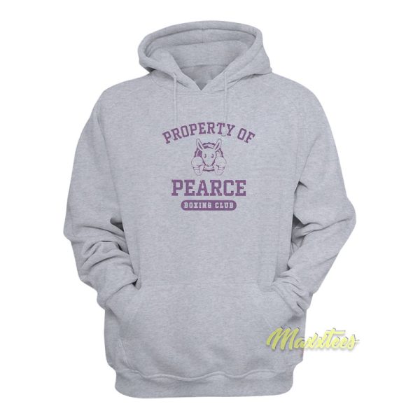 Property Of Pearce Boxing Club Hoodie