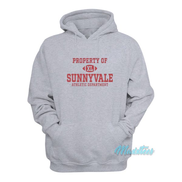 Property Of Sunnyvale Athletic Department Hoodie