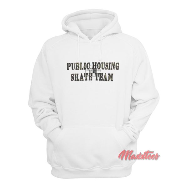 Public Housing Skate Team Camo Hoodie