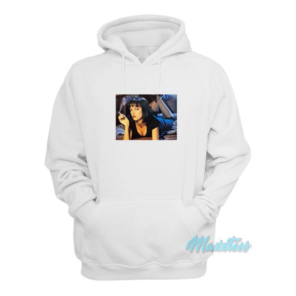 Pulp Fiction Uma Thurman Photo Hoodie