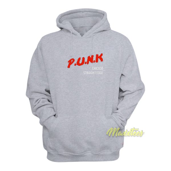 Punk Chicago Straight Edge Hoodie