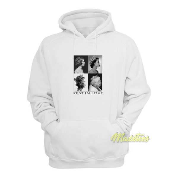 Queen Elizabeth Rest In Love Hoodie