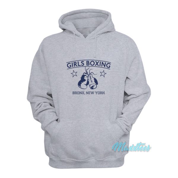 Rachel Green Girls Boxing Bronx New York Hoodie