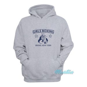 Rachel Green Girls Boxing Bronx New York Hoodie 3