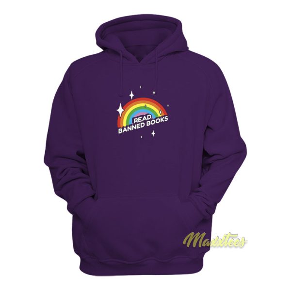 Read Banned Books Rainbow Hoodie