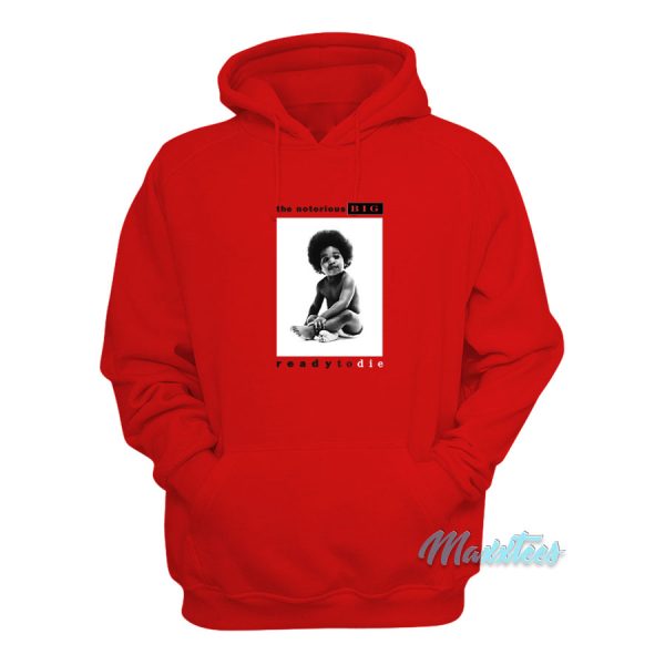 Red Biggie The Notorious Big Ready To Die Hoodie