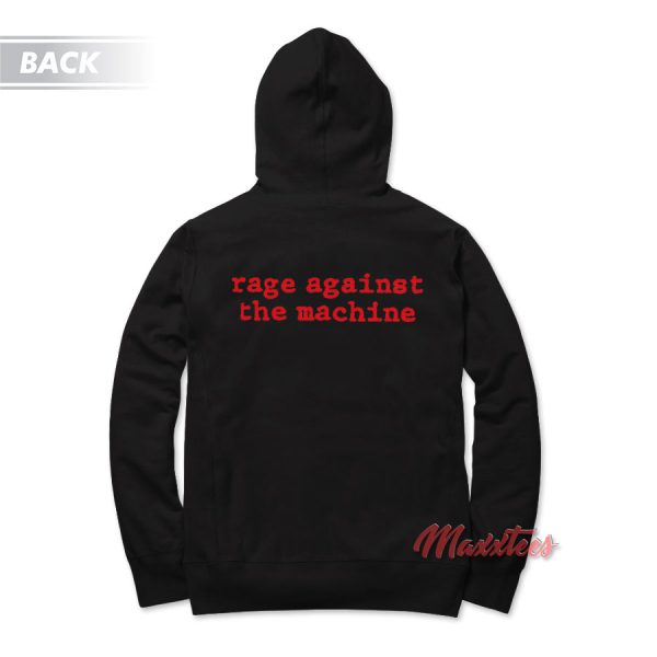 Red Star Rage Against The Machine Hoodie