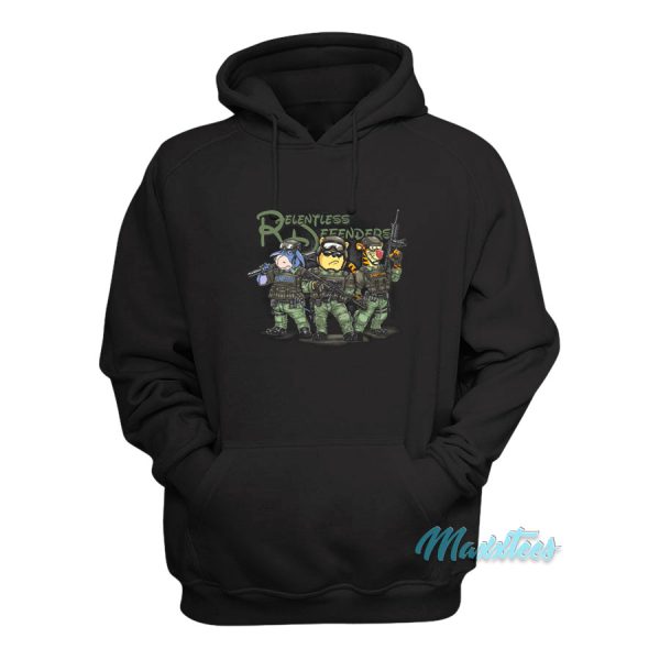 Relentless Defenders Pooh And Eeyore Hoodie