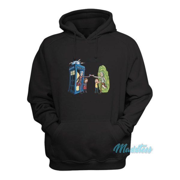 Rick And Morty Doctor Who Hoodie