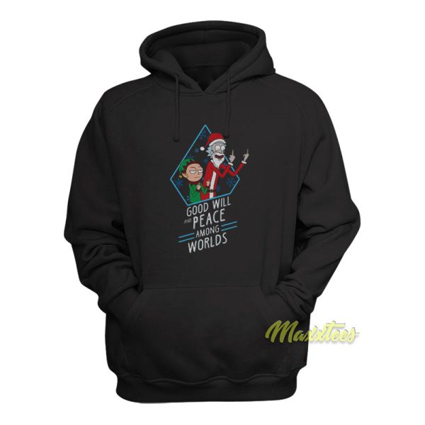 Rick and Morty Christmas Xmas Hoodie