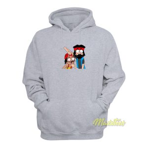 Rick and Morty X Cheech and Chong Logo Hoodie 1