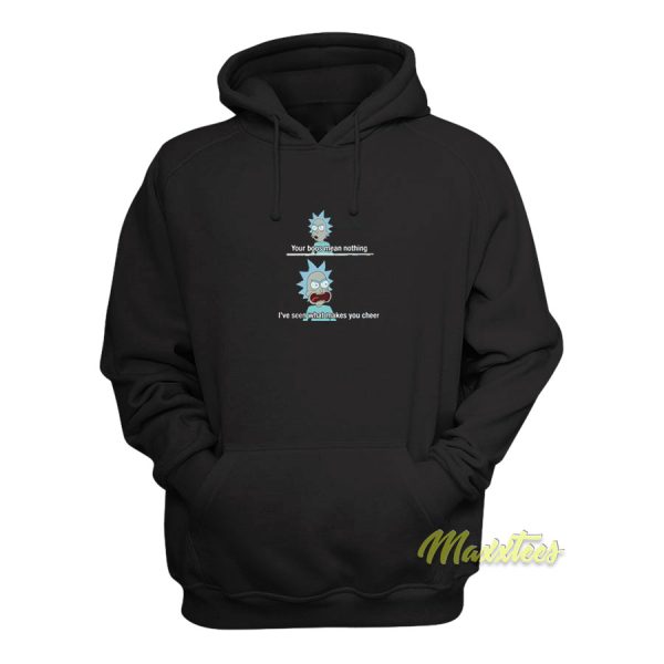 Rick and Morty Your Boos Mean Nothing Funny Hoodie