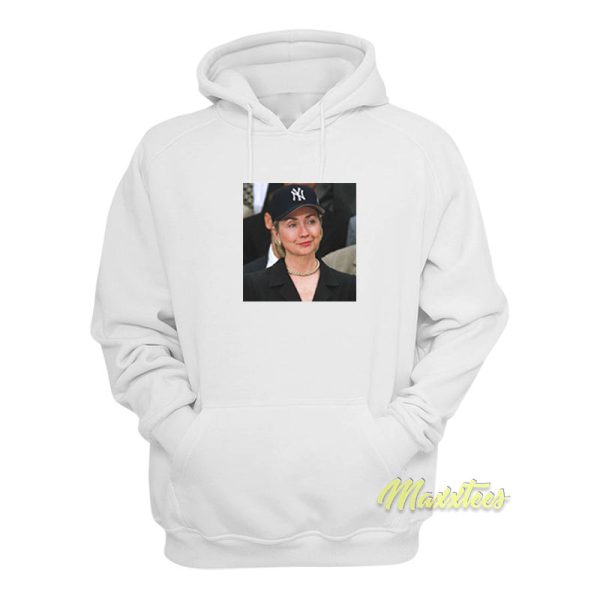 Rihanna Hillary Clinton Yankees Hat Hoodie