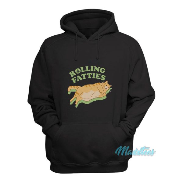 Rolling Fatties Cat Weed Hoodie