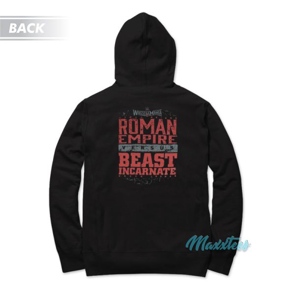 Roman Empire vs Beast Incarnate Brock Lesnar Hoodie