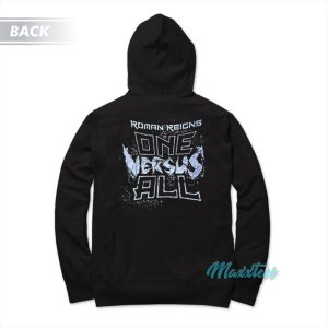 Roman Reigns Logo One Versus All Hoodie 1 Roman Reigns Logo One Versus All Hoodie 2