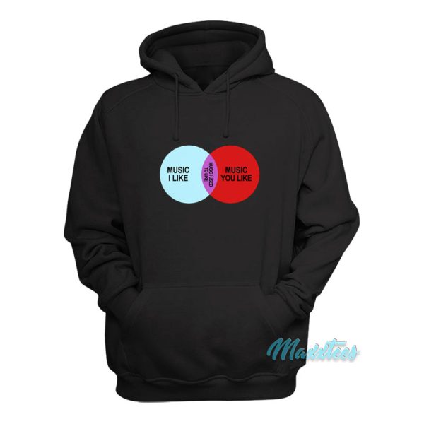 Roy It Crowd Music I Like Music You Like Hoodie