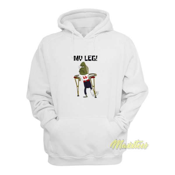 Ryan Jensen My Leg Spongebob Hoodie