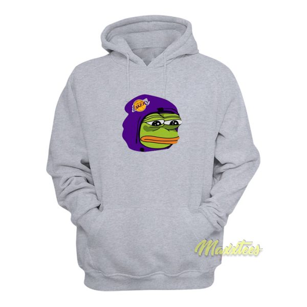 Sad Pepe Lakers Los Angeles Hoodie