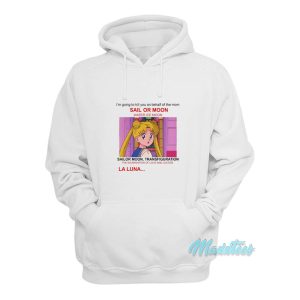 Sail Or Moon Water Ice Moon La Luna Hoodie 1