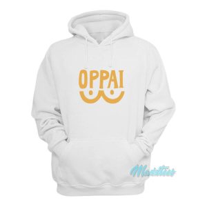 Saitama One Punch Man Oppai Hoodie 2
