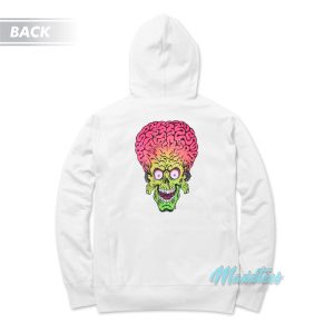 Santa Cruz Mars Attacks Martian Face Hoodie Santa Cruz Mars Attacks Martian Face Hoodie