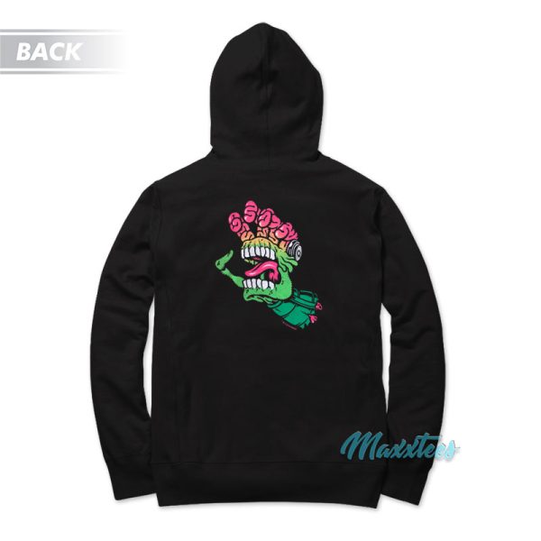 Santa Cruz Mars Attacks Martian Hand Hoodie