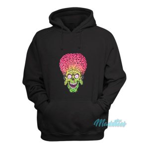 Santa Cruz x Mars Attacks Martian Face Hoodie 1